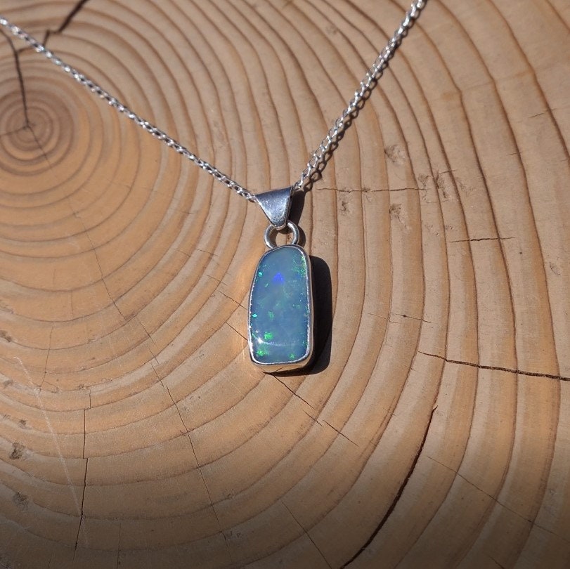 Natural opal pendant